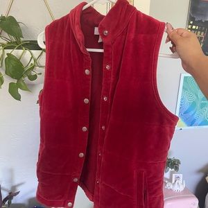 ‼️‼️SOLD‼️‼️cute red vest